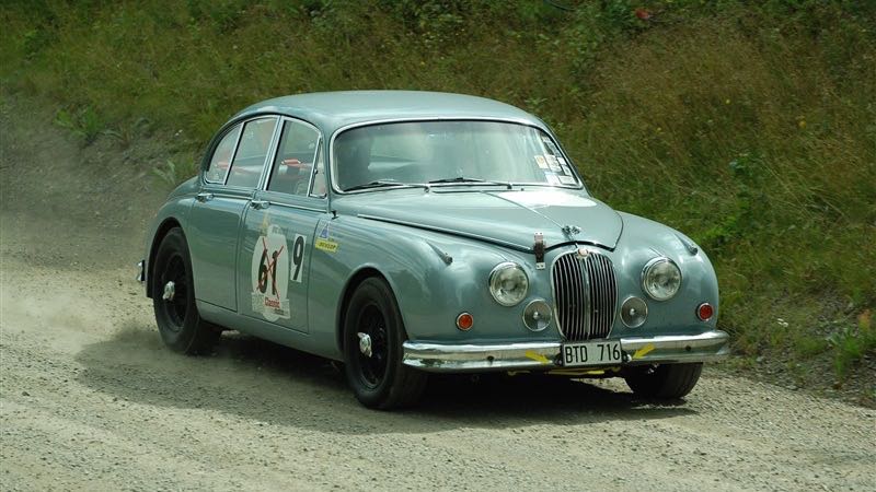 Jaguar MK2 rally